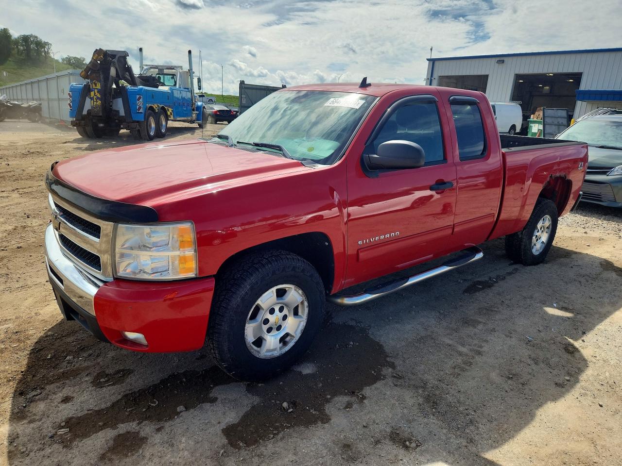 2010 Chevrolet Silverado K1500 Lt Red vin: 1GCSKSE33AZ107493