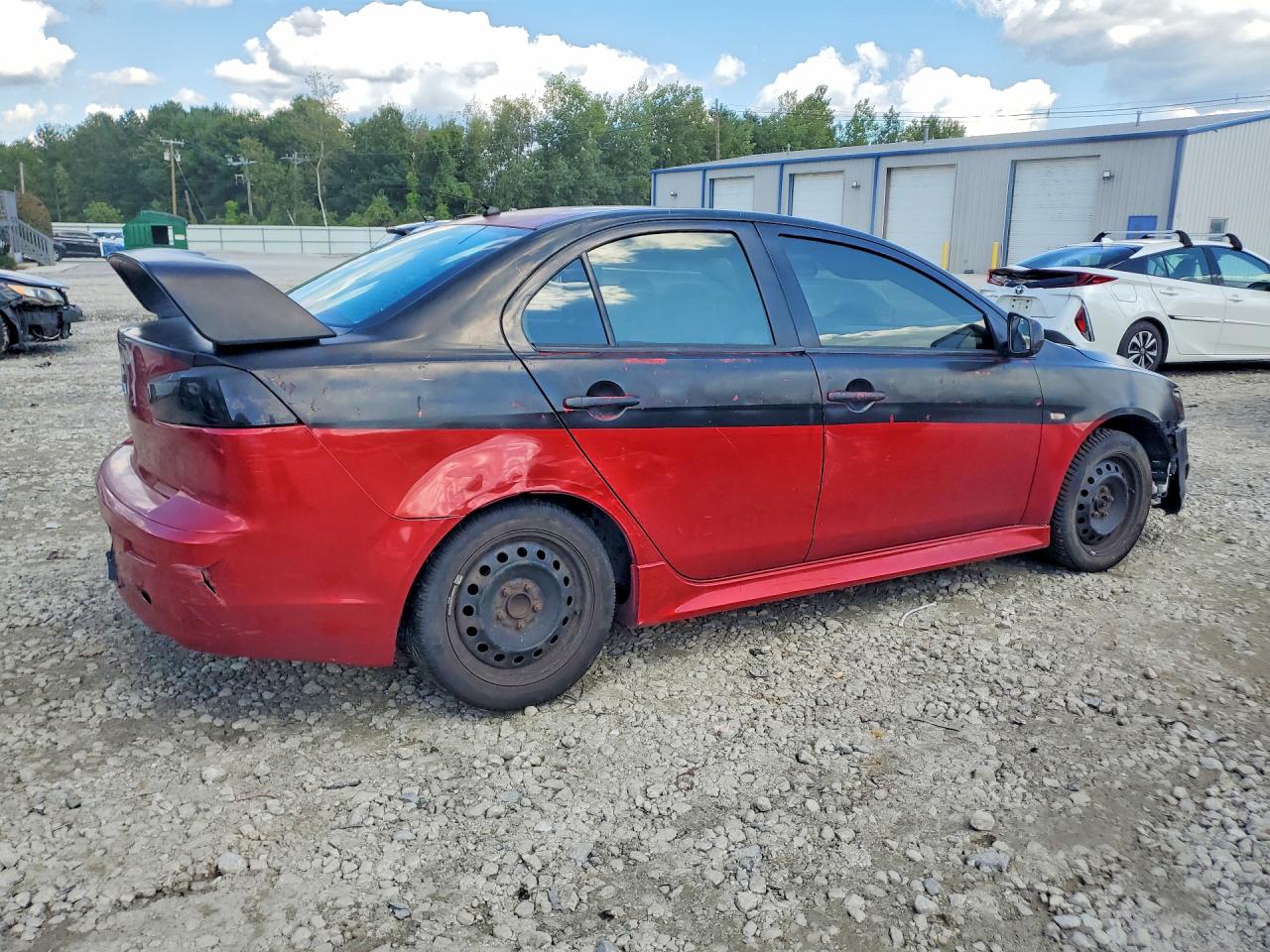 2011 Mitsubishi Lancer Es/es Sport Red vin: JA32U2FU3BU025729