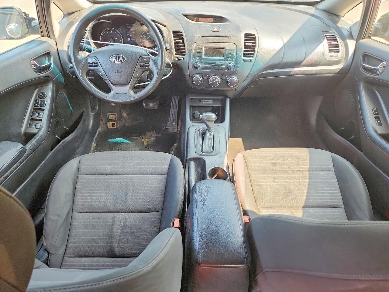2014 Kia Forte Lx Brown vin: KNAFX4A6XE5101960