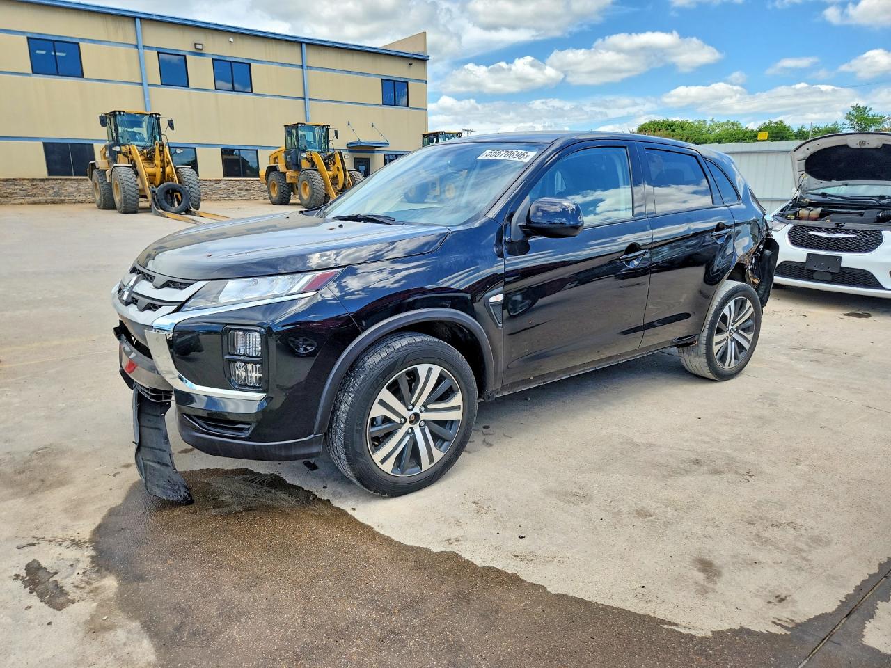 2024 Mitsubishi Outlander Sport S Black vin: JA4ARUAUXRU012594