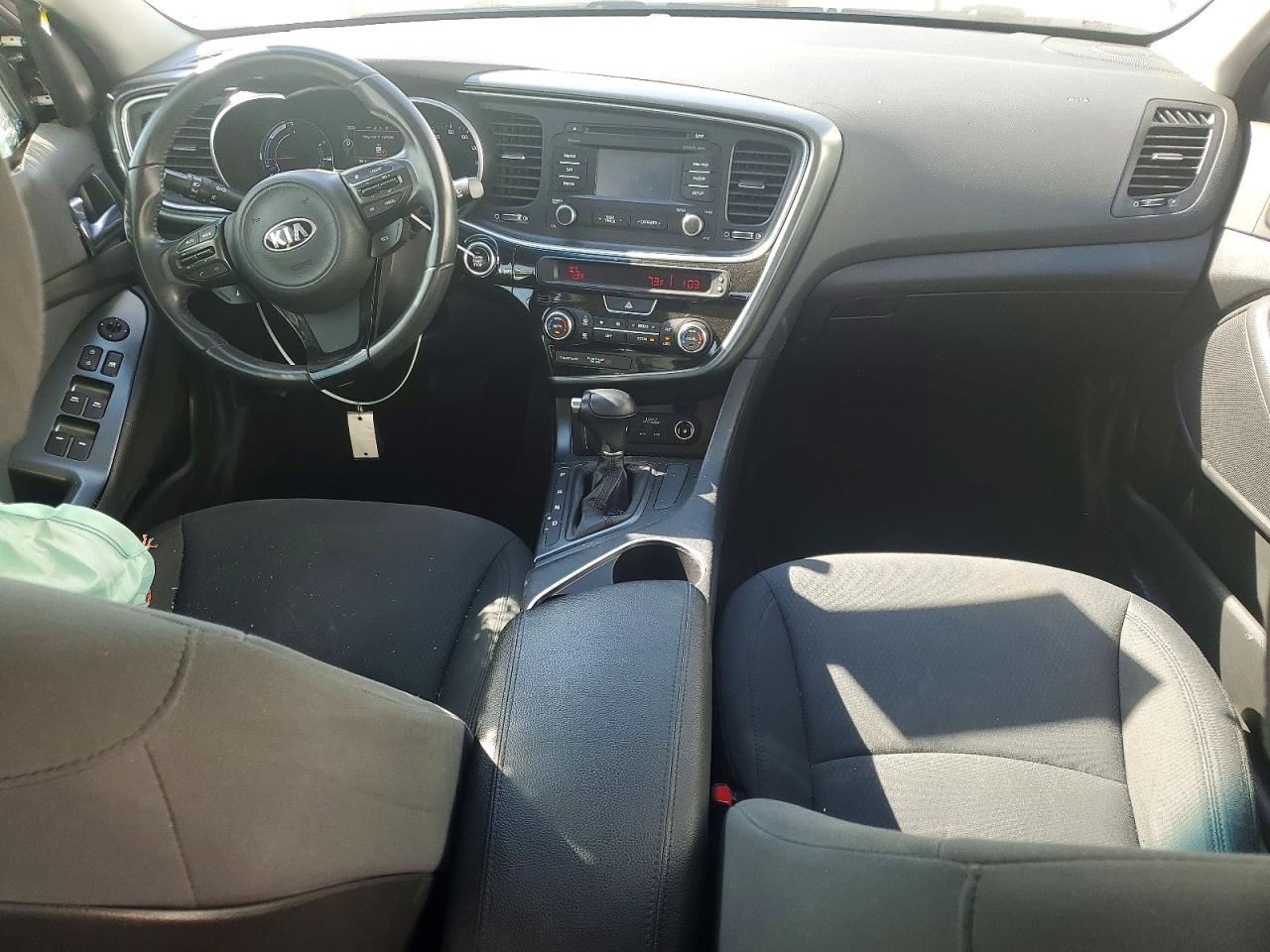 2014 Kia Optima Hybrid Серебряный vin: KNAGM4AD9E5071684