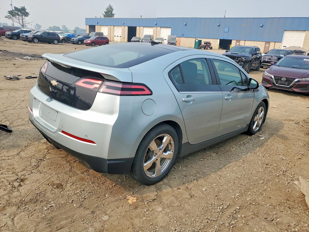 2011 Chevrolet Volt Silver vin: 1G1RD6E4XBU101576