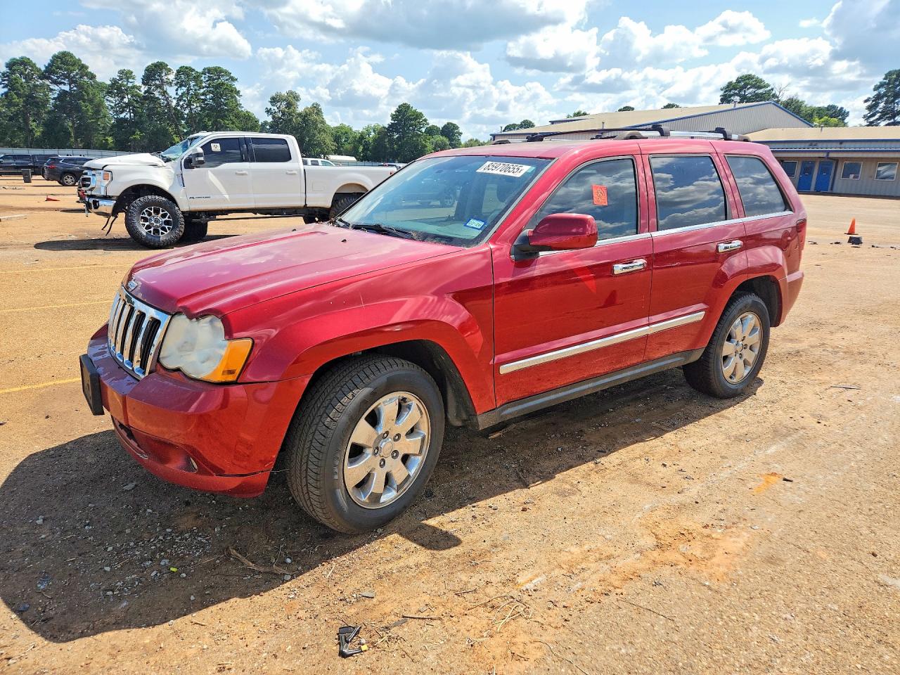 2010 Jeep Grand Cherokee Limited Red vin: 1J4RR5GTXAC150041