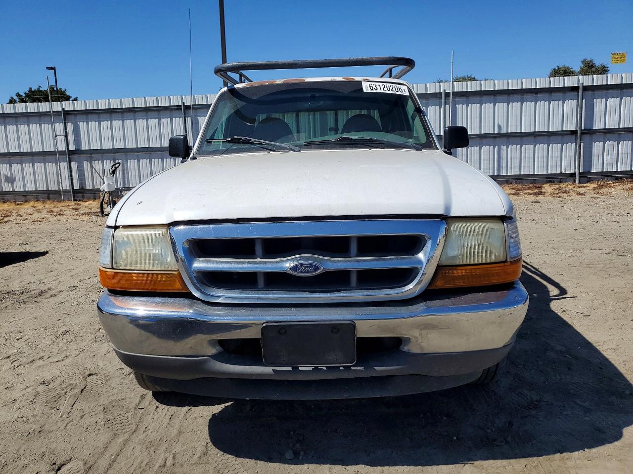 2000 Ford Ranger Super Cab White vin: 1FTYR14V4YPA04897