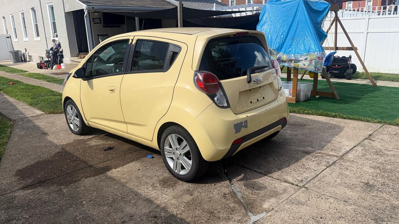 2014 Chevrolet Spark 1lt Yellow vin: KL8CD6S97EC536880