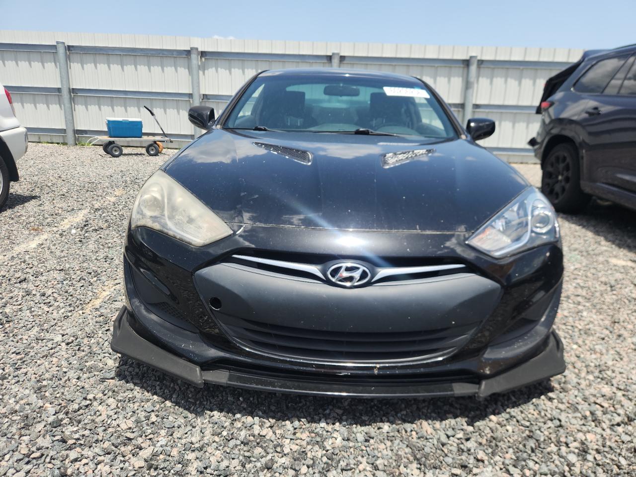 2013 Hyundai Genesis Coupe 2.0t Black vin: KMHHT6KD9DU090398
