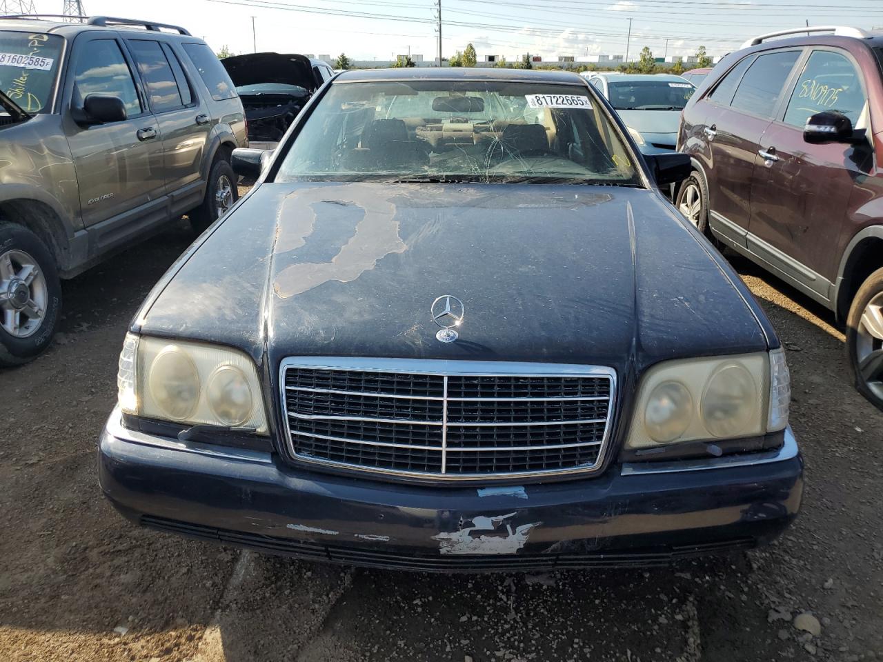 1994 Mercedes-benz S 420 Синий vin: WDBGA43E5RA180107