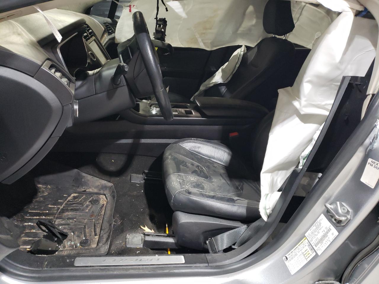 2020 Ford Fusion Titanium Silver vin: 3FA6P0D96LR192808