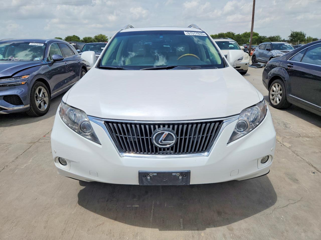 2011 Lexus Rx 350 White vin: 2T2ZK1BA2BC045491