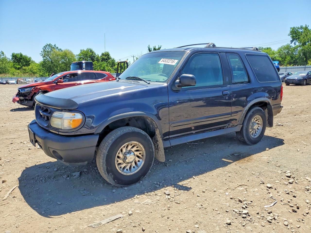 2000 Ford Explorer Sport Blue vin: 1FMYU60X7YUA56878