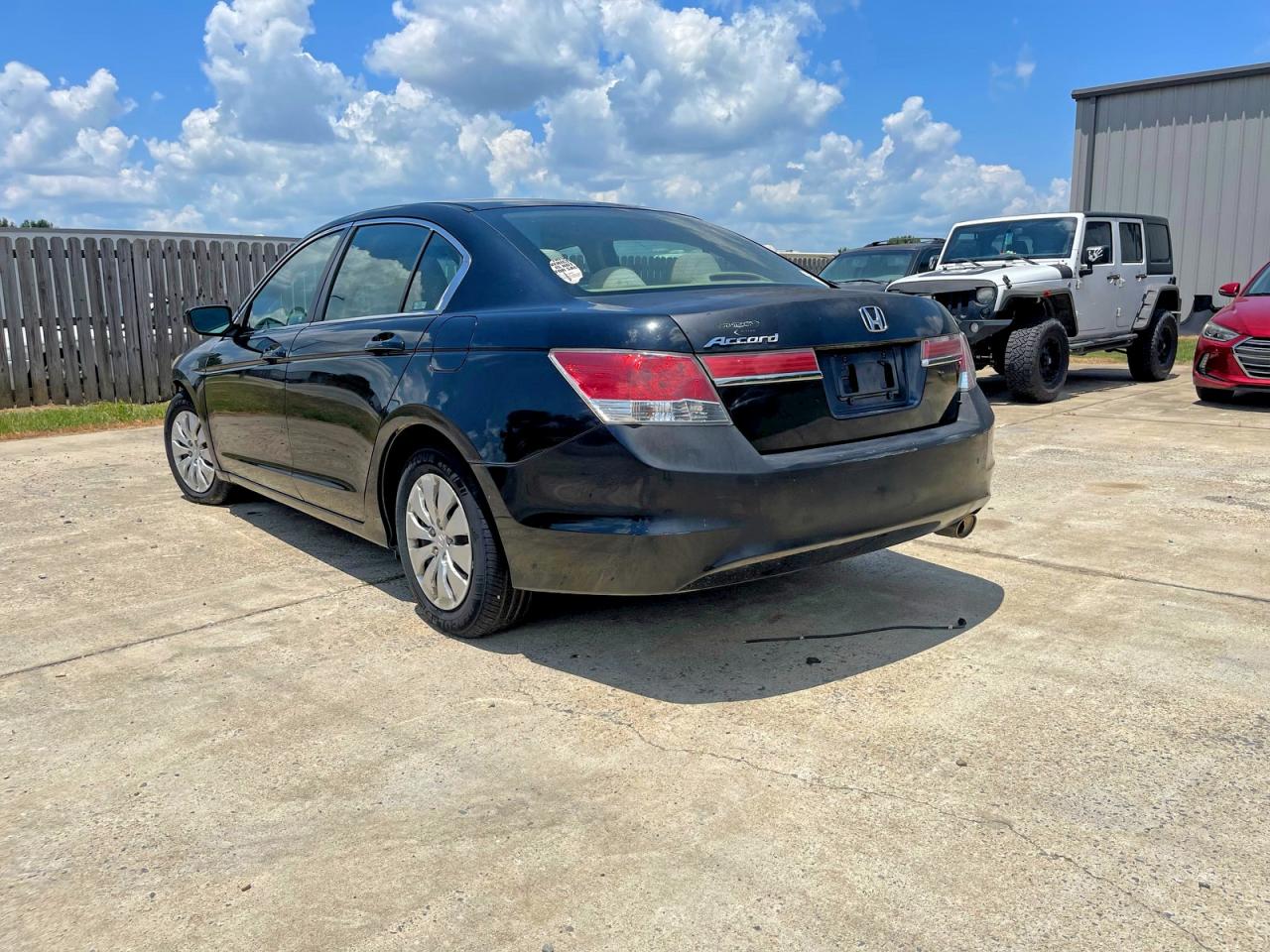 2011 Honda Accord Lx Black vin: 1HGCP2F35BA082716