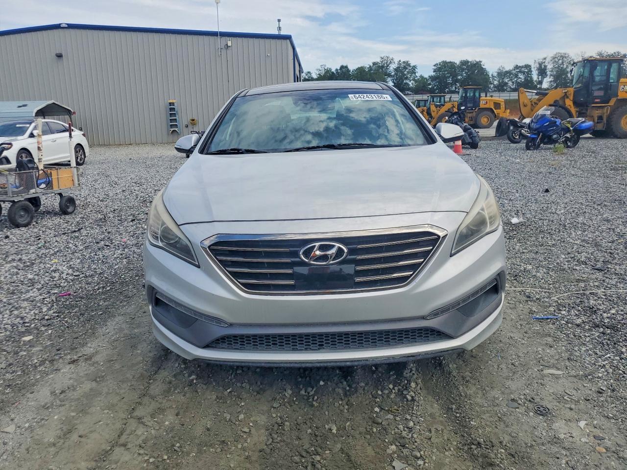 2015 Hyundai Sonata Limited 2.0t Серебряный vin: 5NPE34ABXFH116645