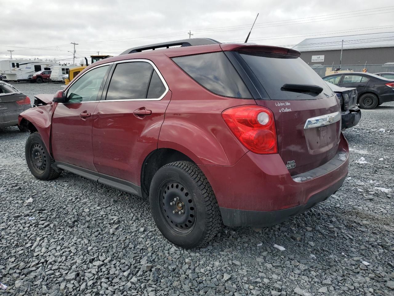 2012 Chevrolet Equinox Lt Burgundy vin: 2GNFLNEK9C6250199
