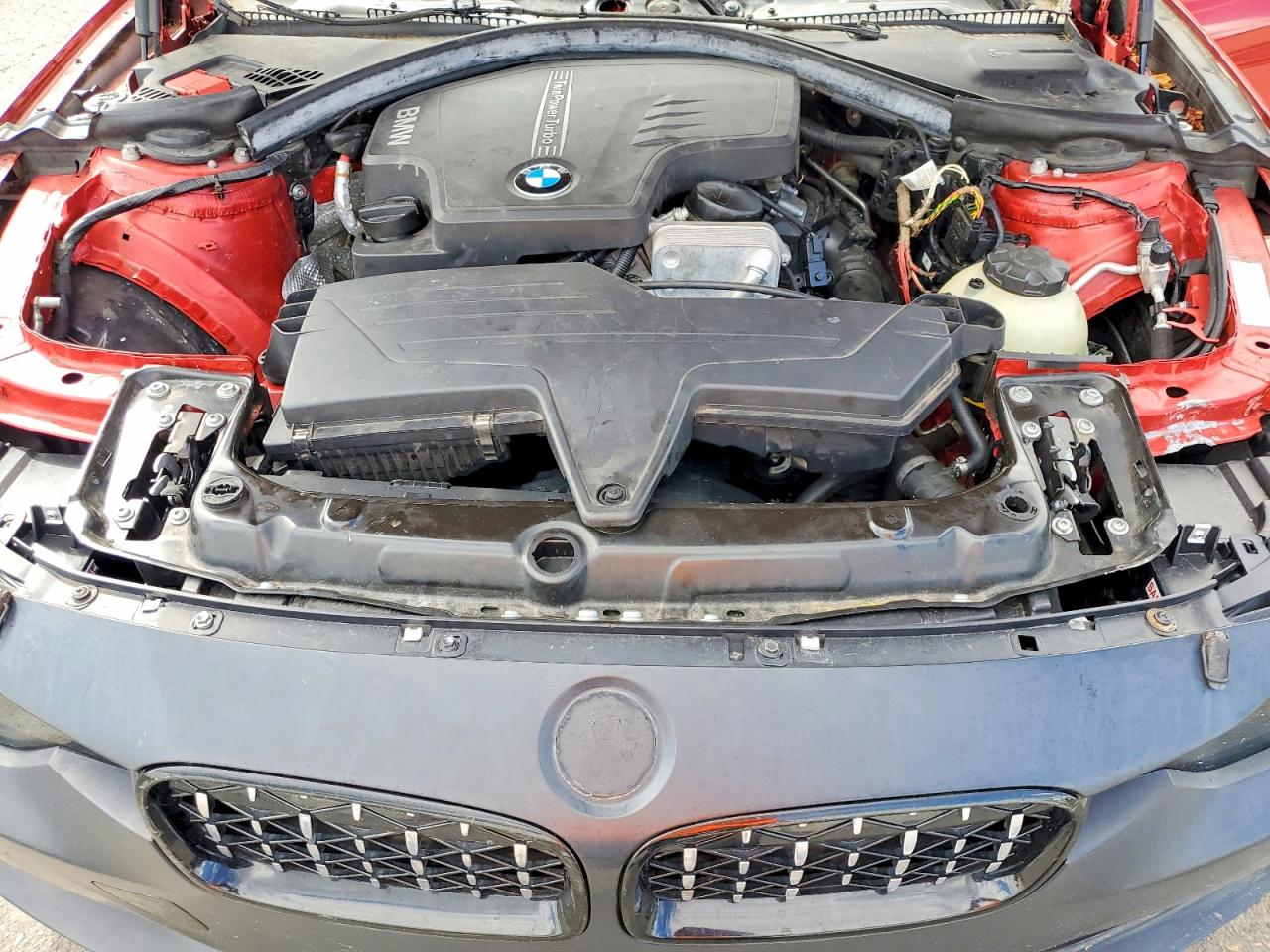 2013 Bmw 320 I Red vin: WBA3B1C59DF462657