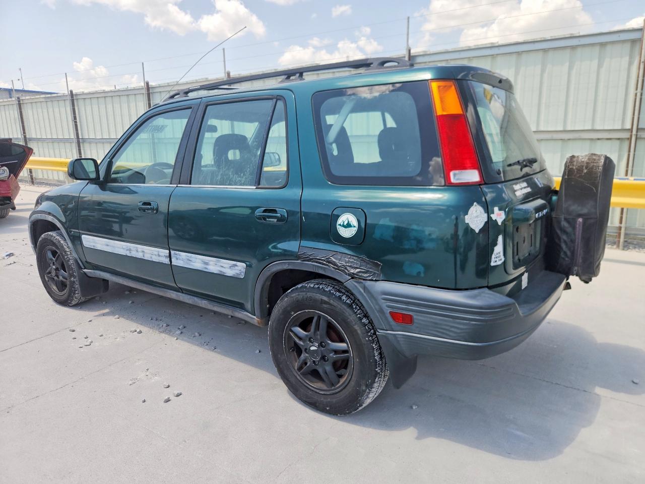 2000 Honda Cr-v Ex Green vin: JHLRD186XYC040142