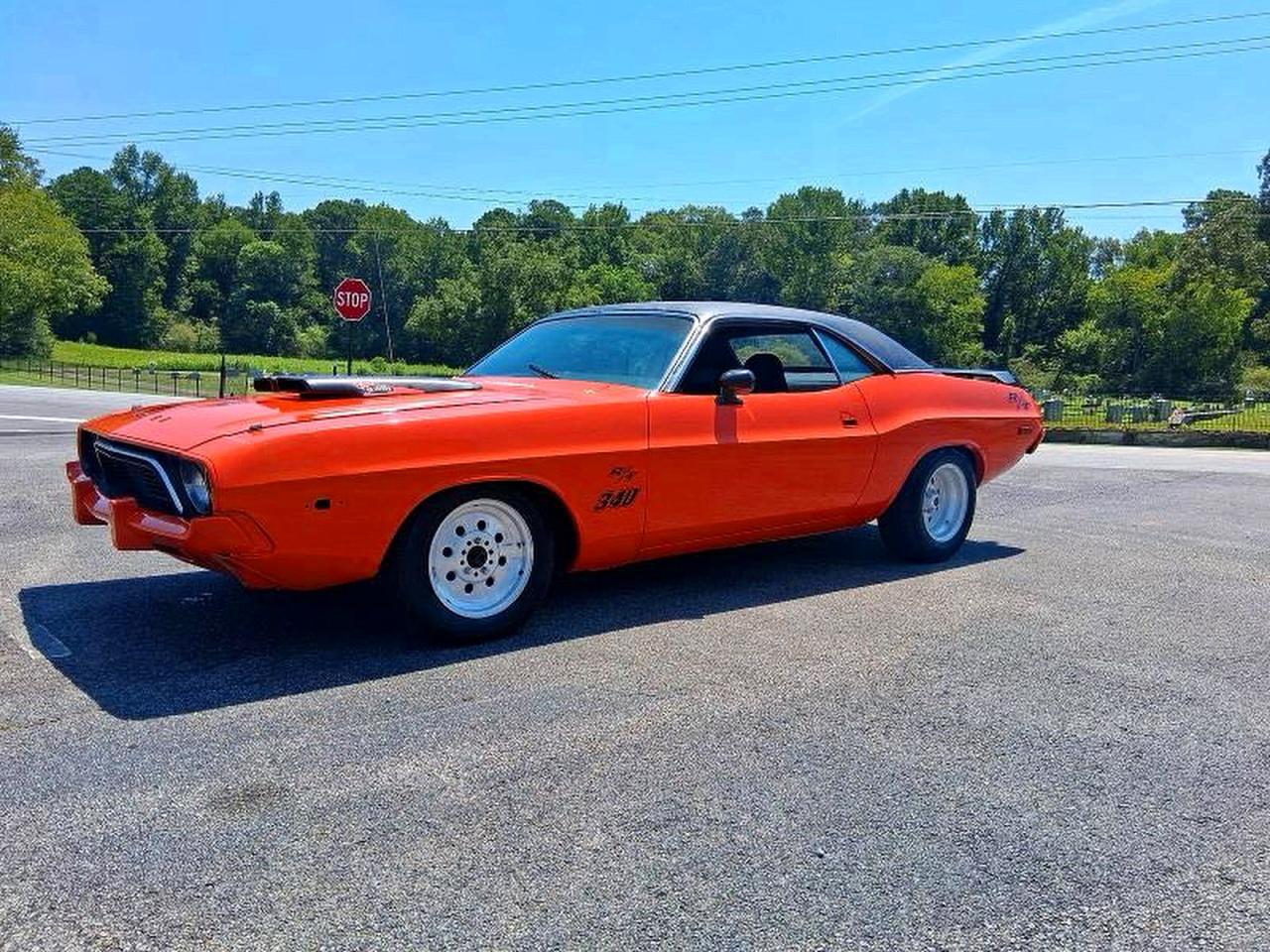 1973 Dodge Challenger Оранжевый vin: JH23G3B288440