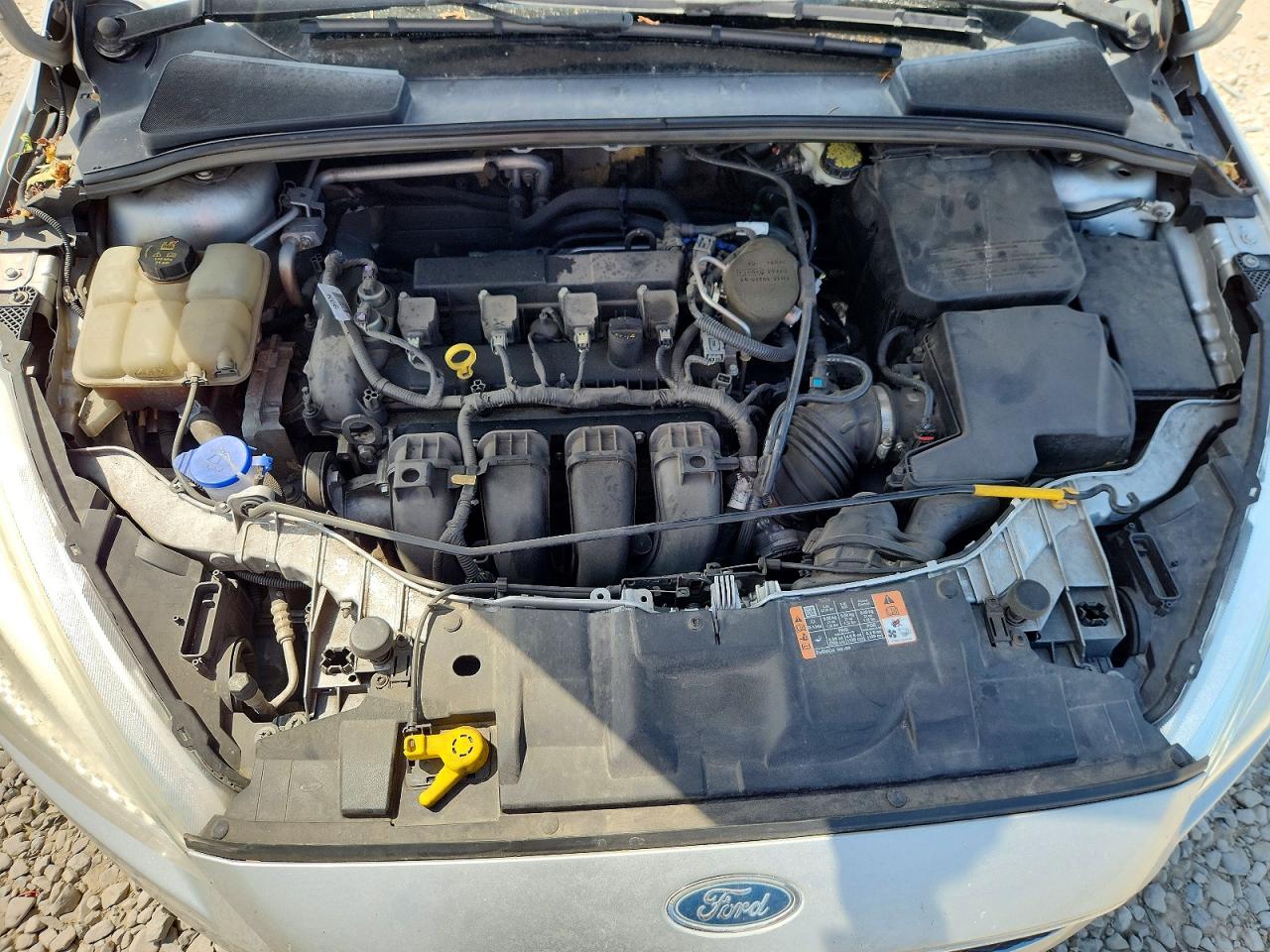 2015 Ford Focus Se Silver vin: 1FADP3K25FL326998