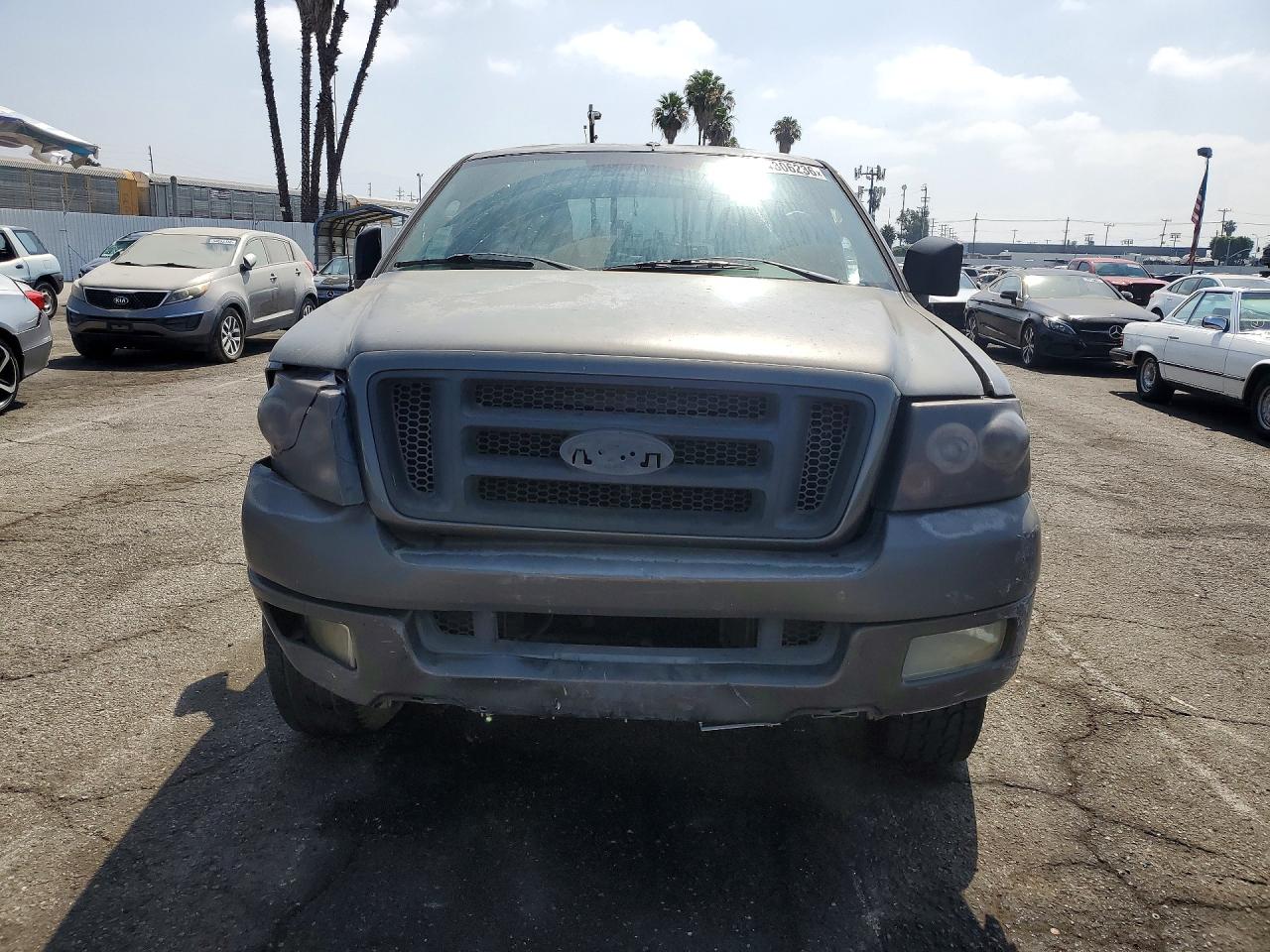 2004 Ford F150 Gray vin: 1FTRX12W74NA79380