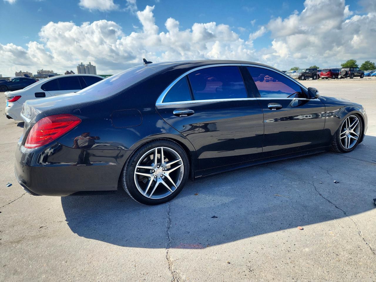 2014 Mercedes-benz S 550 4matic Black vin: WDDUG8FB8EA047465