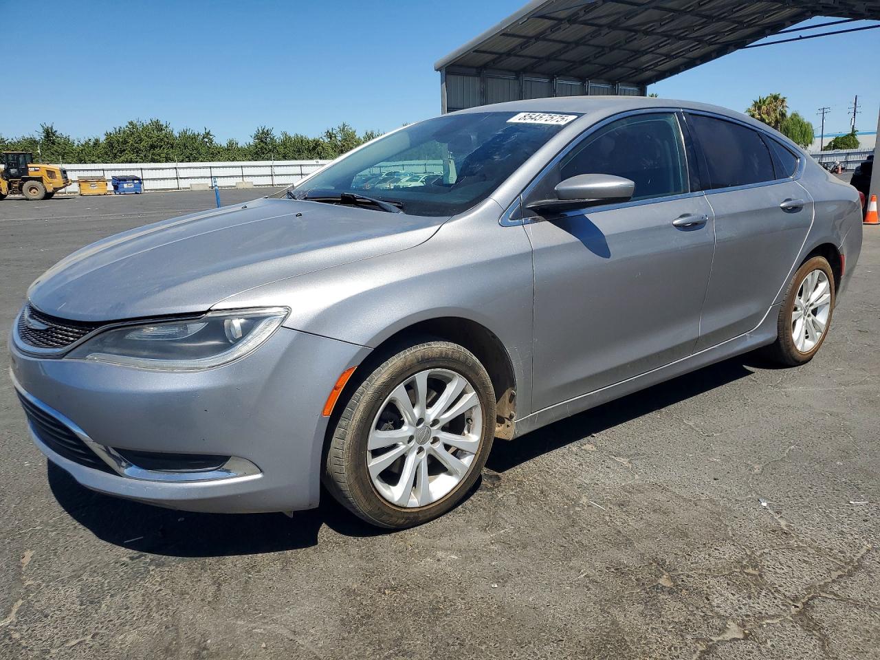 2015 Chrysler 200 Limited Silver vin: 1C3CCCAB9FN693060