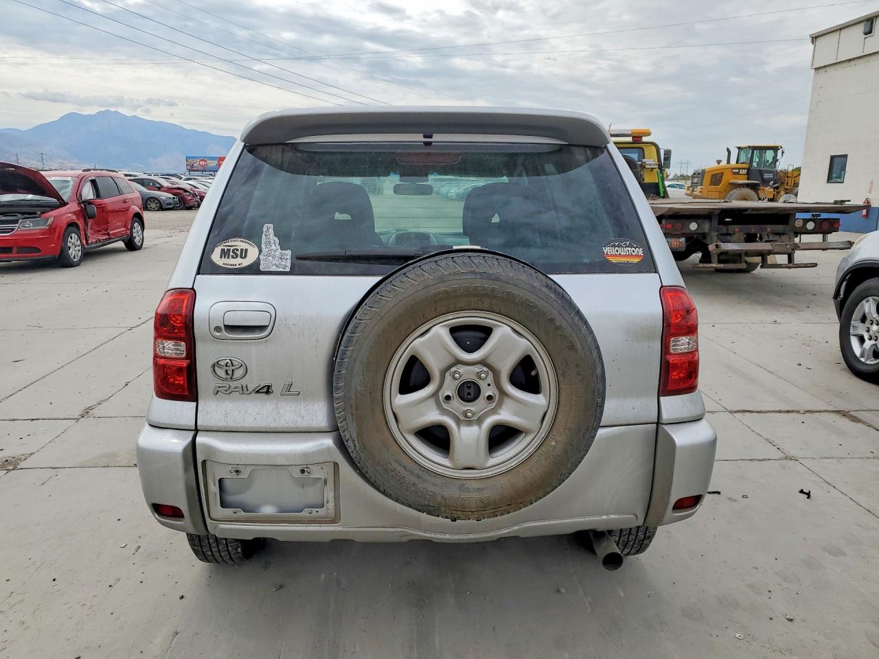 2004 Toyota Rav4 Base Silver vin: JTEGD20V740023254