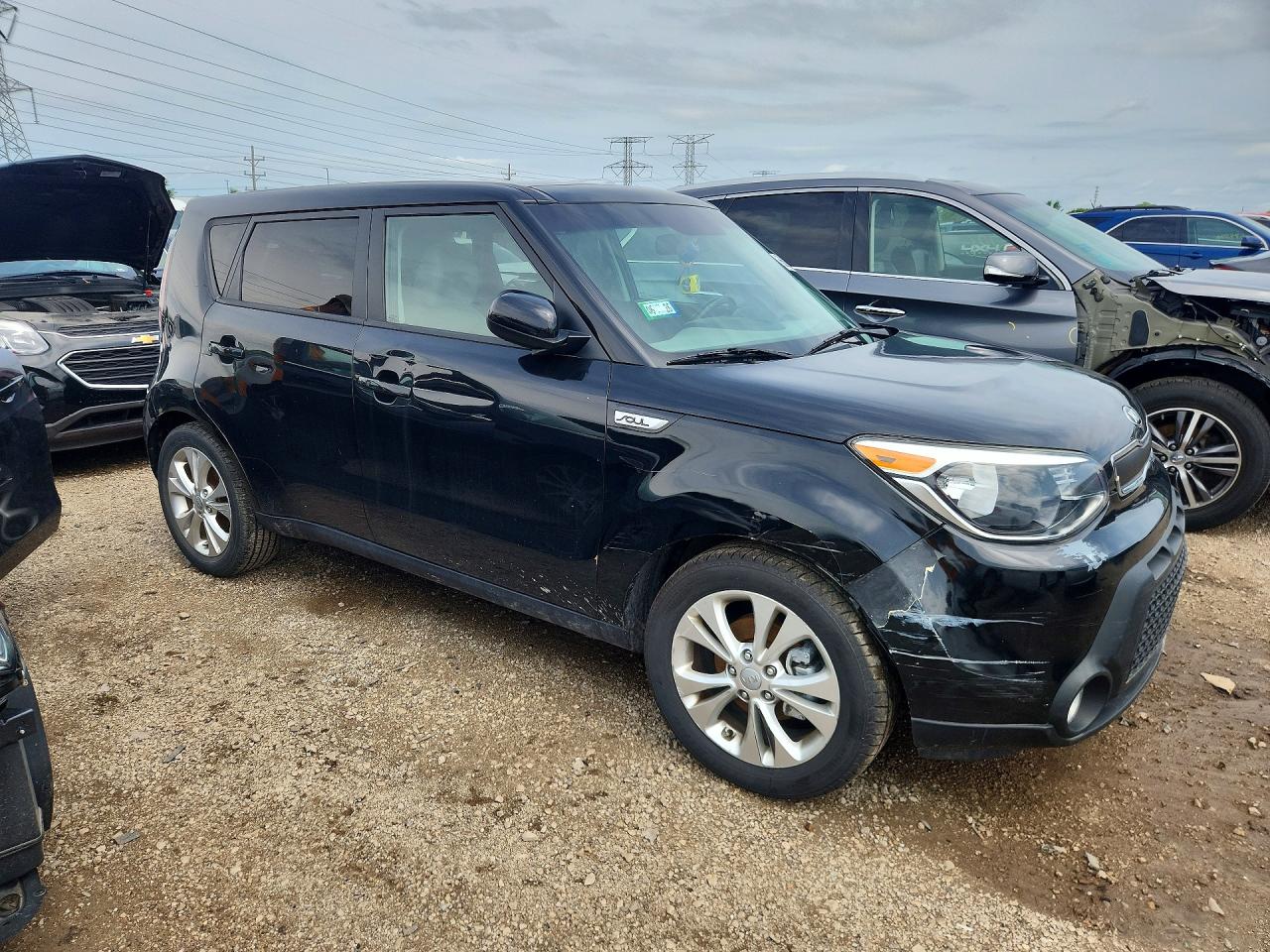 2016 Kia Soul + Black vin: KNDJP3A53G7830016