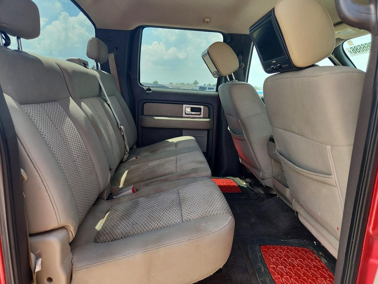2009 Ford F150 Supercrew Red vin: 1FTPW14V59FA45373