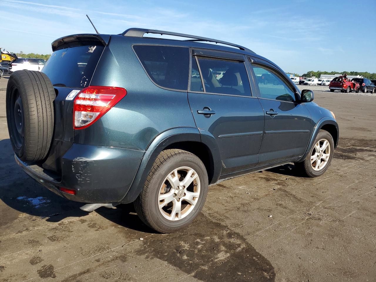 2011 Toyota Rav4 Base Green vin: 2T3ZF4DVXBW068744