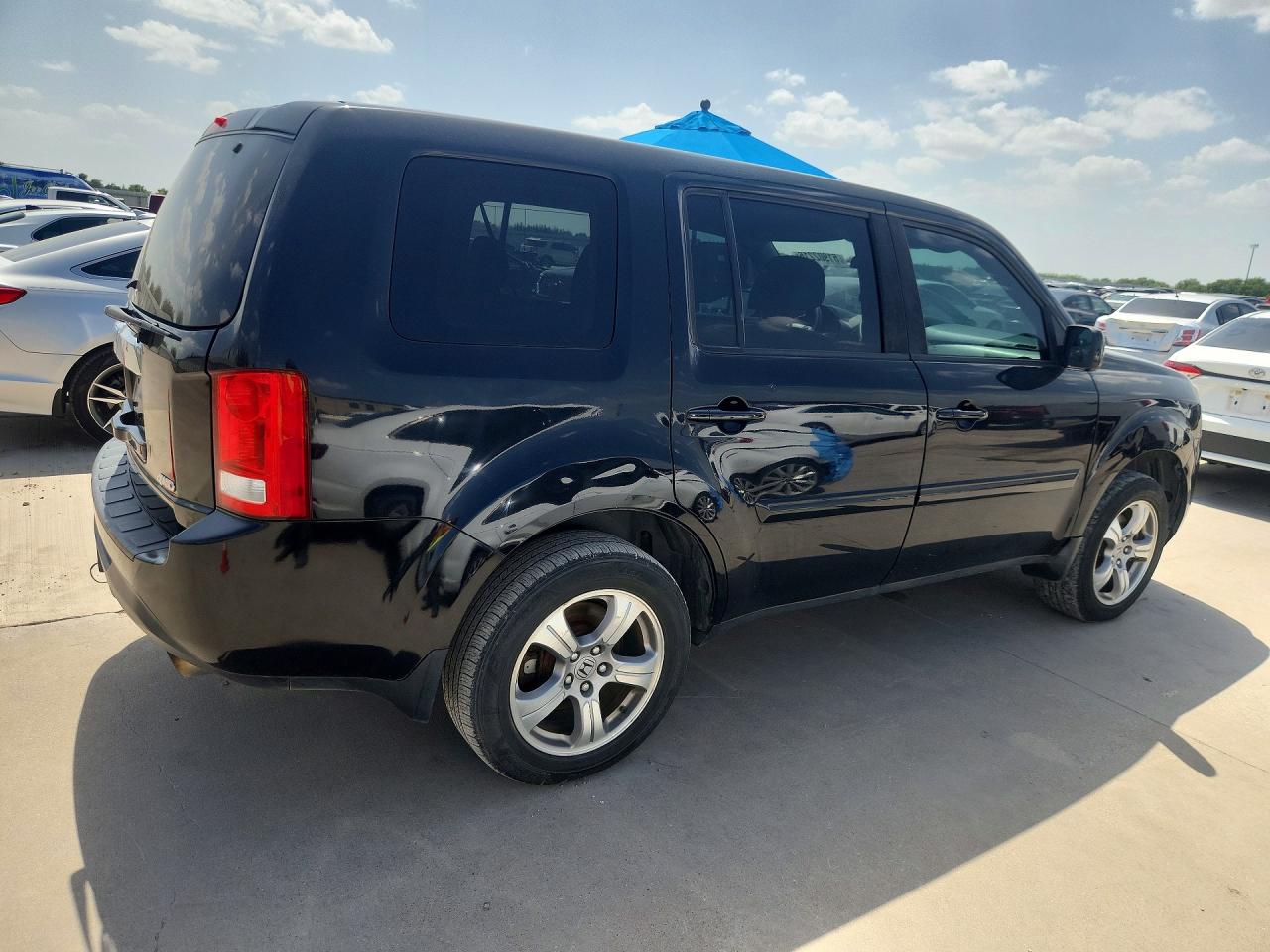 2013 Honda Pilot Ex Black vin: 5FNYF4H41DB026226