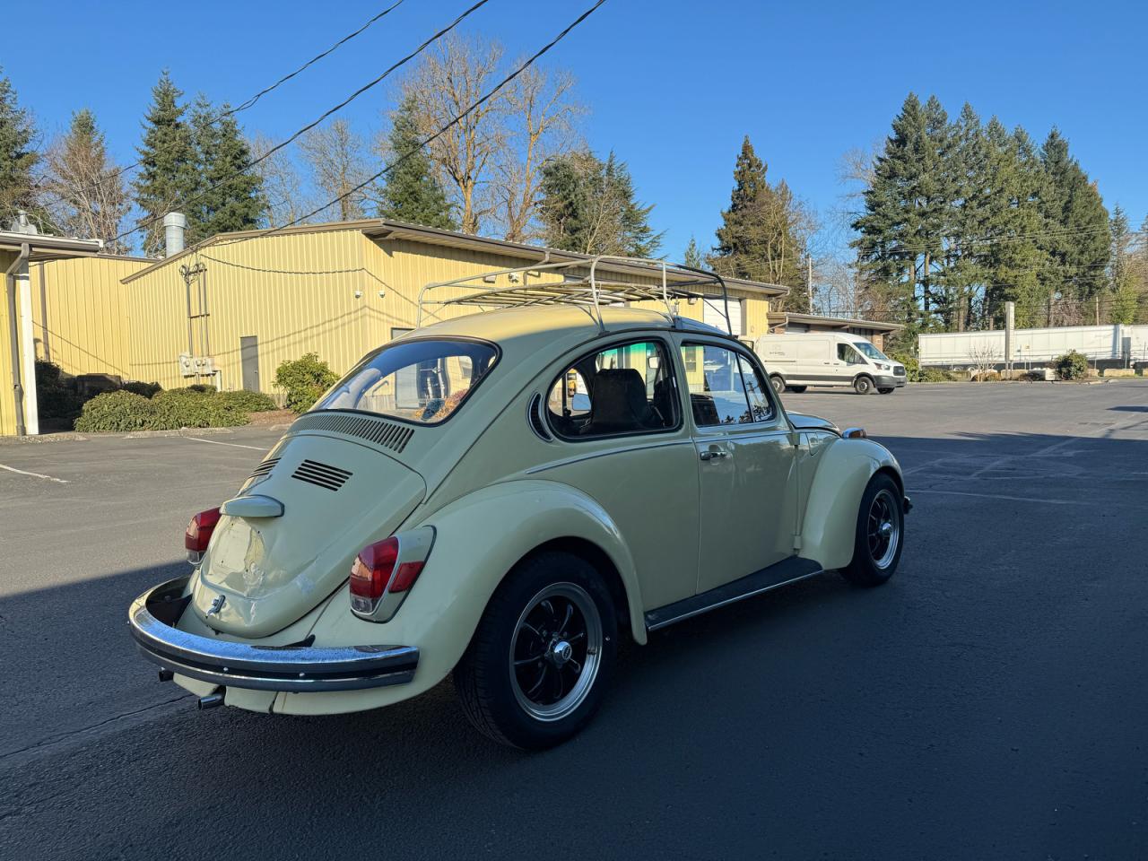 1971 Volkswagen Beetle White vin: 1113141332