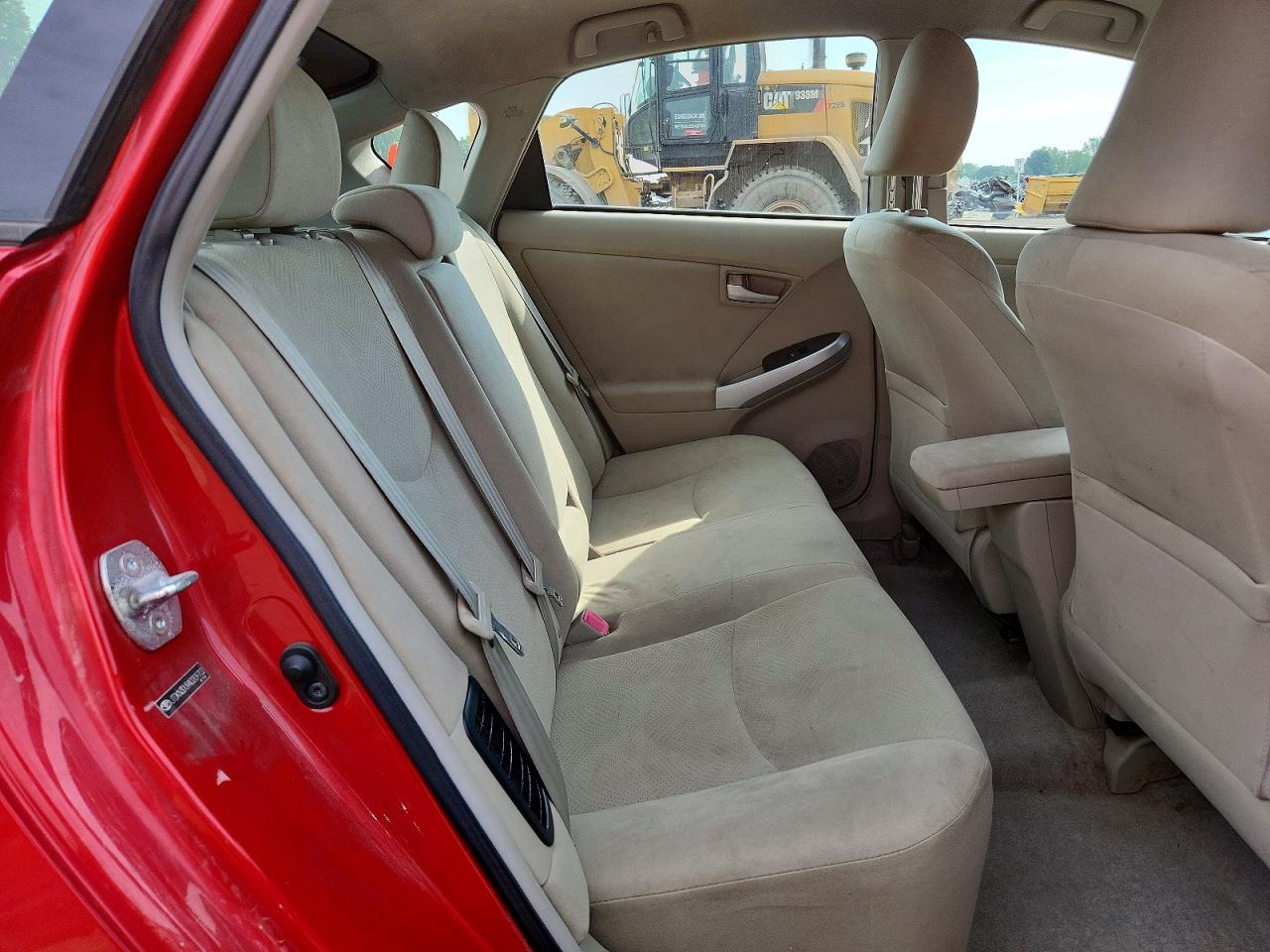 2010 Toyota Prius Ii Red vin: JTDKN3DU9A0209702