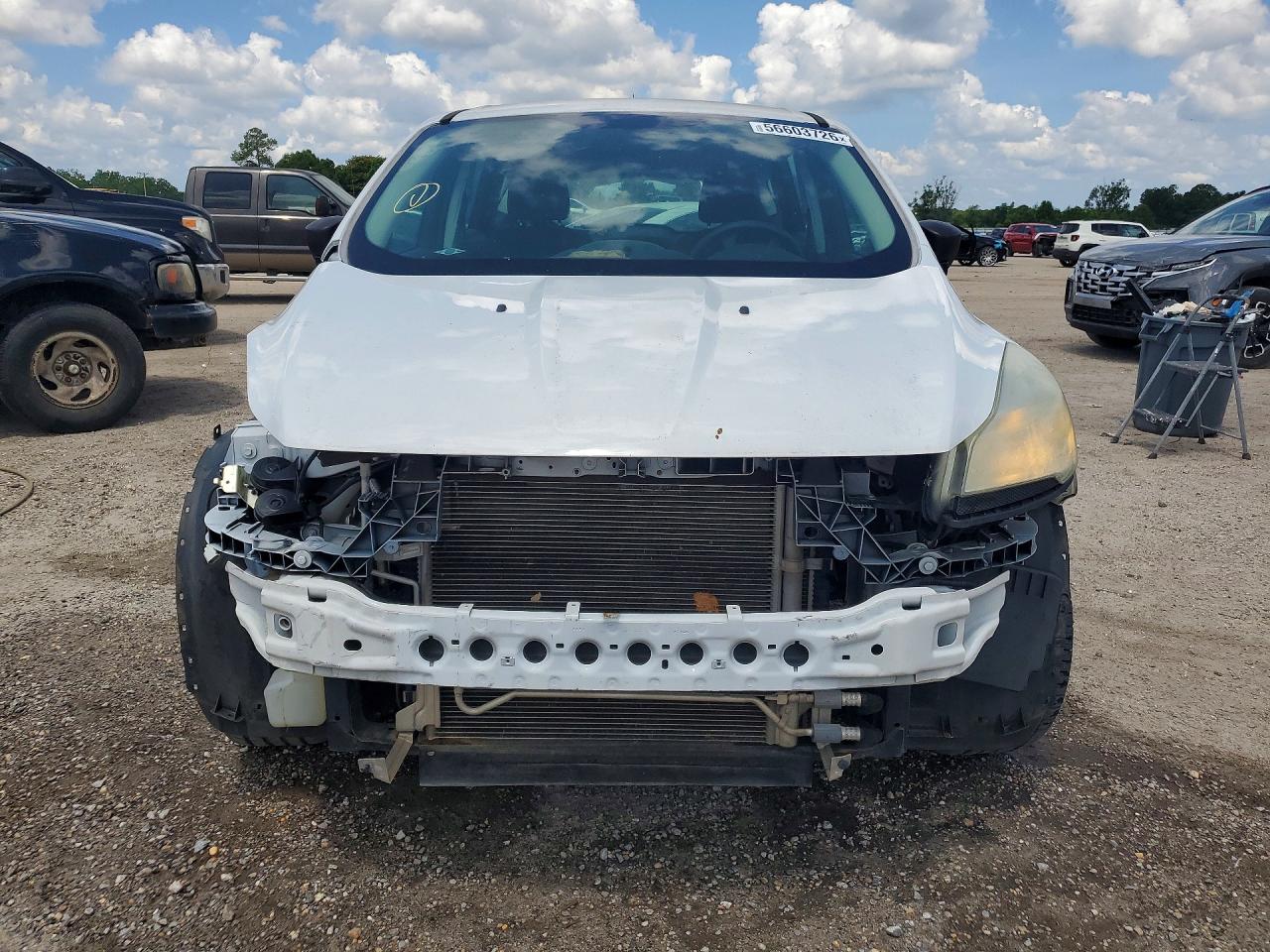 2014 Ford Escape S Белый vin: 1FMCU0F78EUB48592