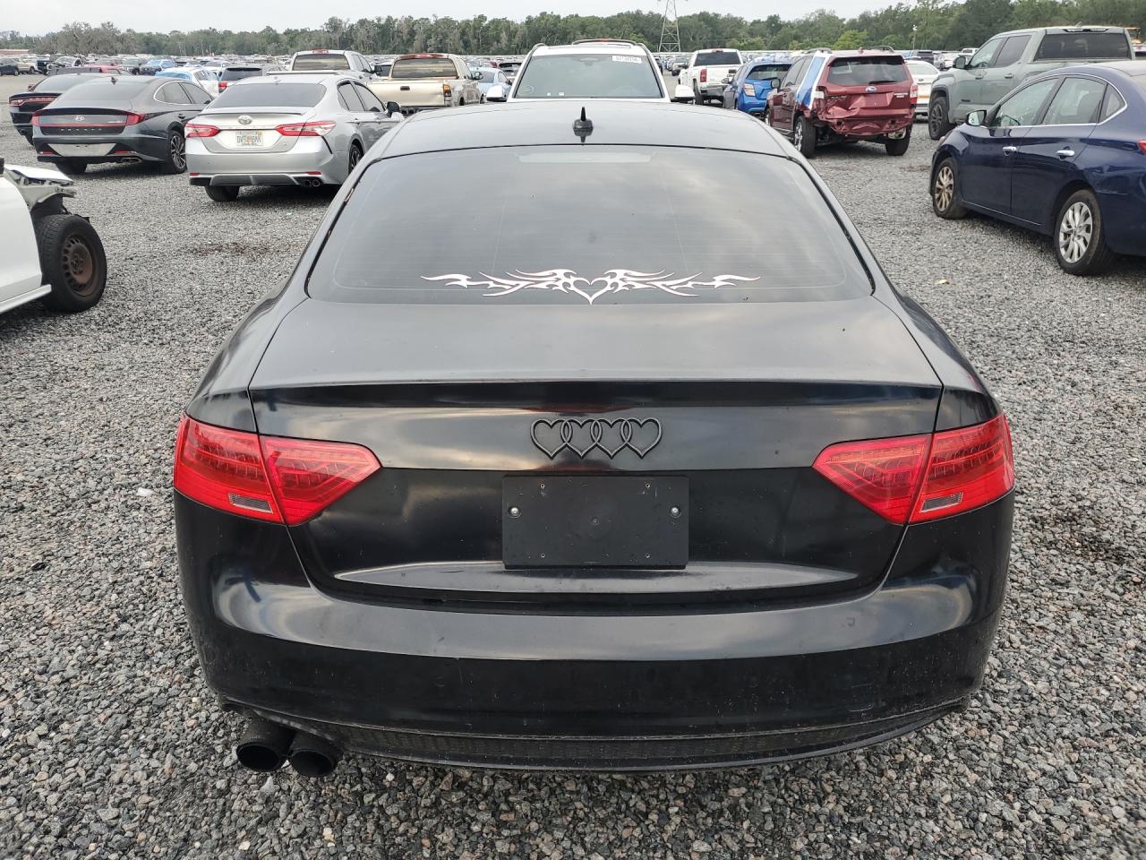 2014 Audi A5 Premium Plus Black vin: WAUMFAFR0EA067255