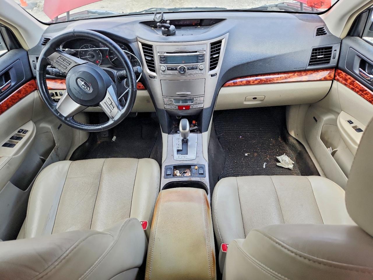 2011 Subaru Outback 3.6r Limited Red vin: 4S4BRDKC1B2415036