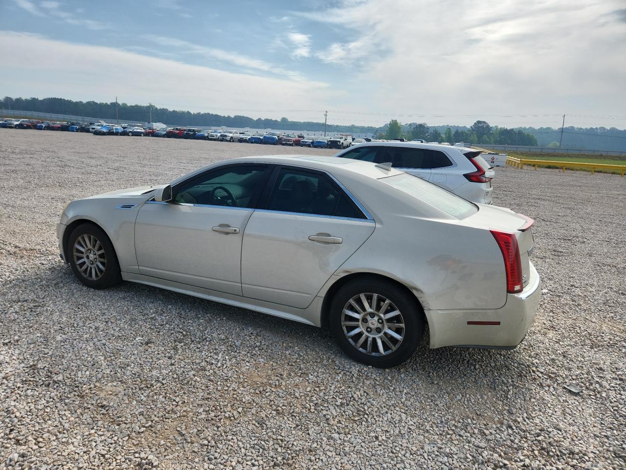 2010 Cadillac Cts Luxury Collection Cream vin: 1G6DF5EG9A0112223