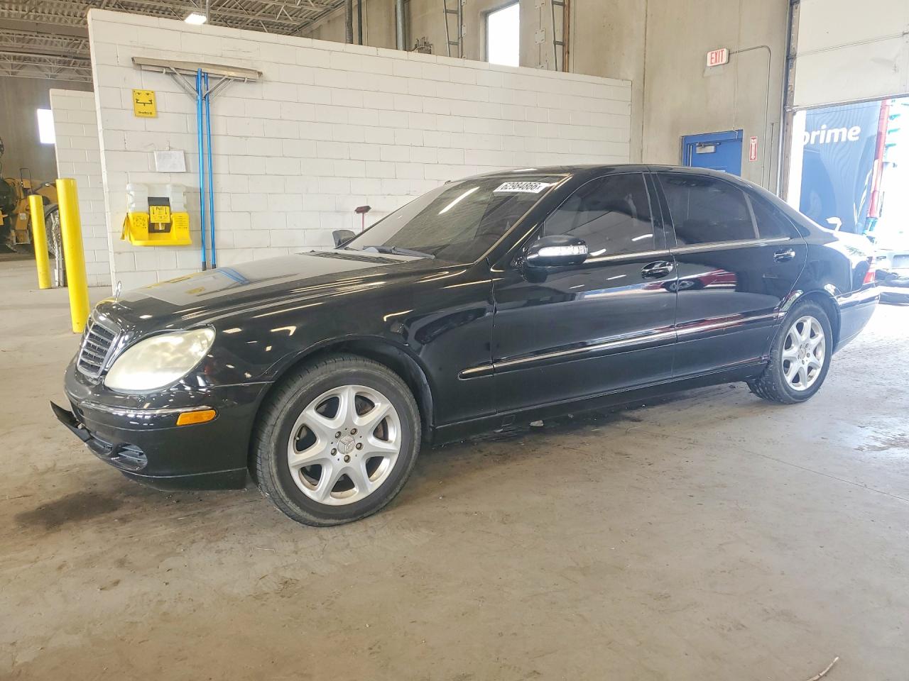 2006 Mercedes-benz S 500 4matic Black vin: WDBNG84J16A466833