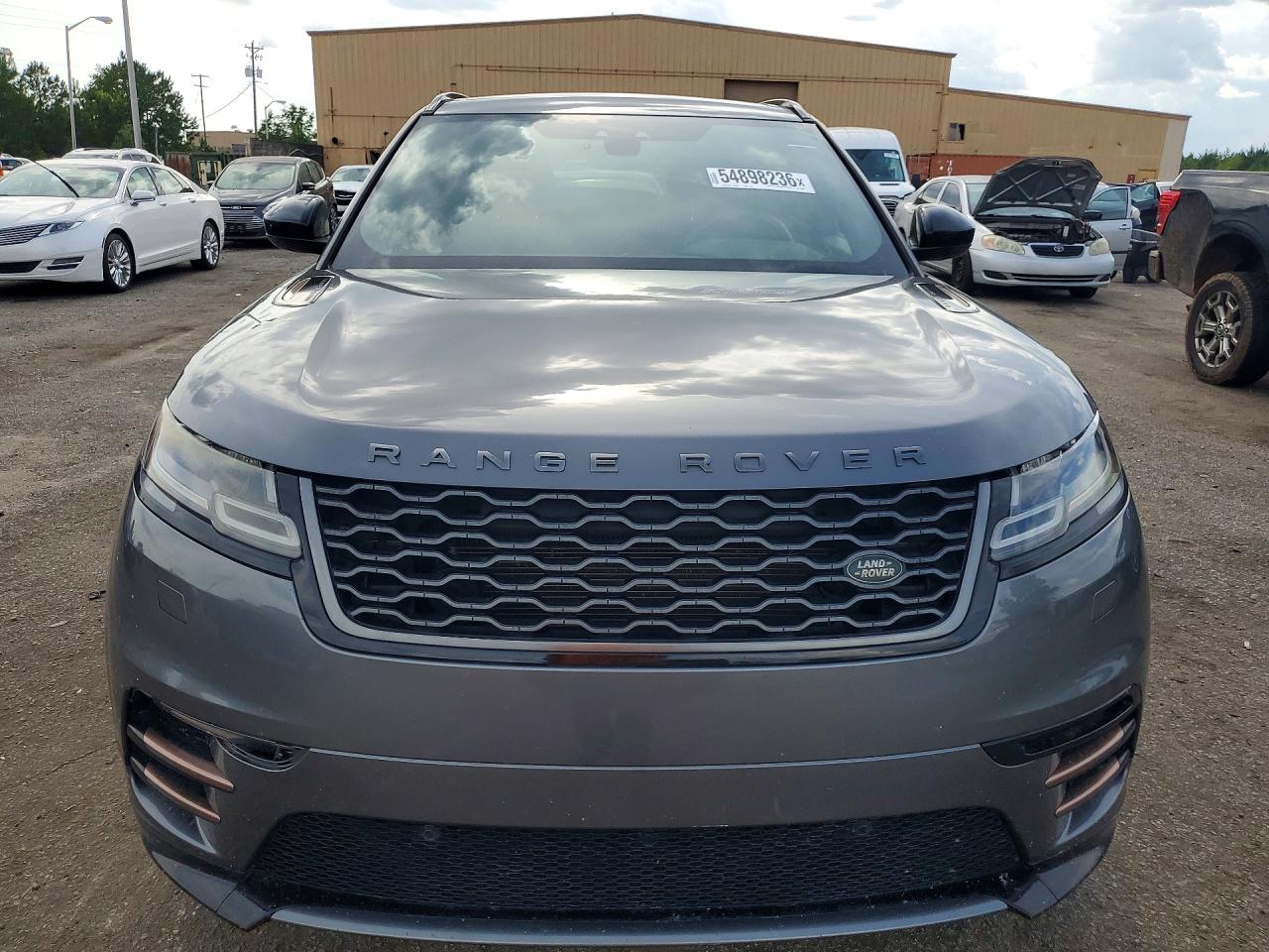 2018 Land Rover Range Rover Velar R-dynamic Se Серый vin: SALYL2RX3JA735095