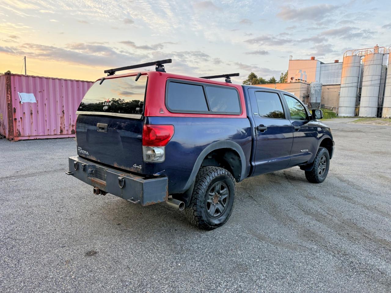 2007 Toyota Tundra Crewmax Sr5 Синий vin: 5TBDV54167S462078