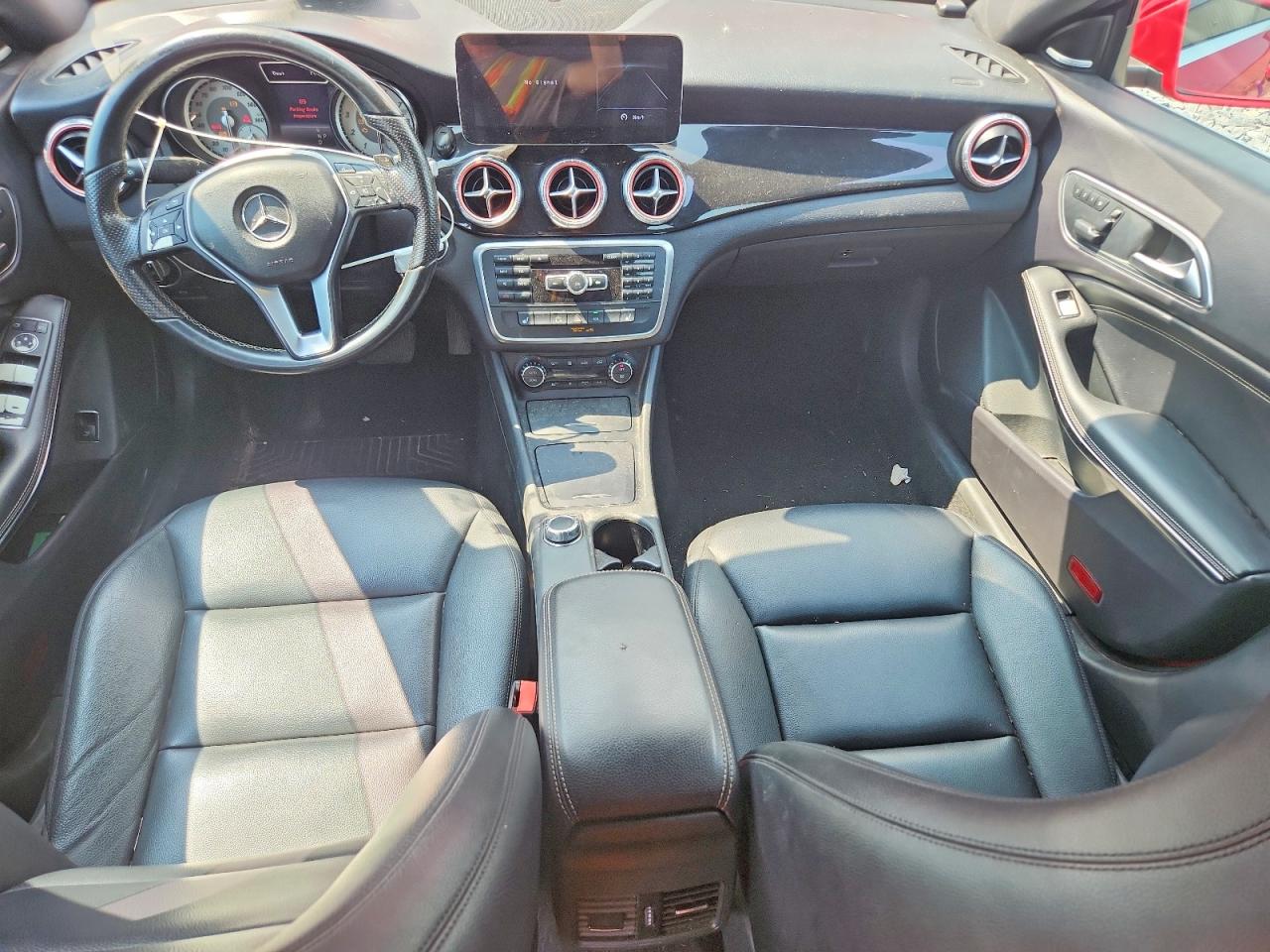 2014 Mercedes-benz Cla 250 4matic Red vin: WDDSJ4GB8EN120097
