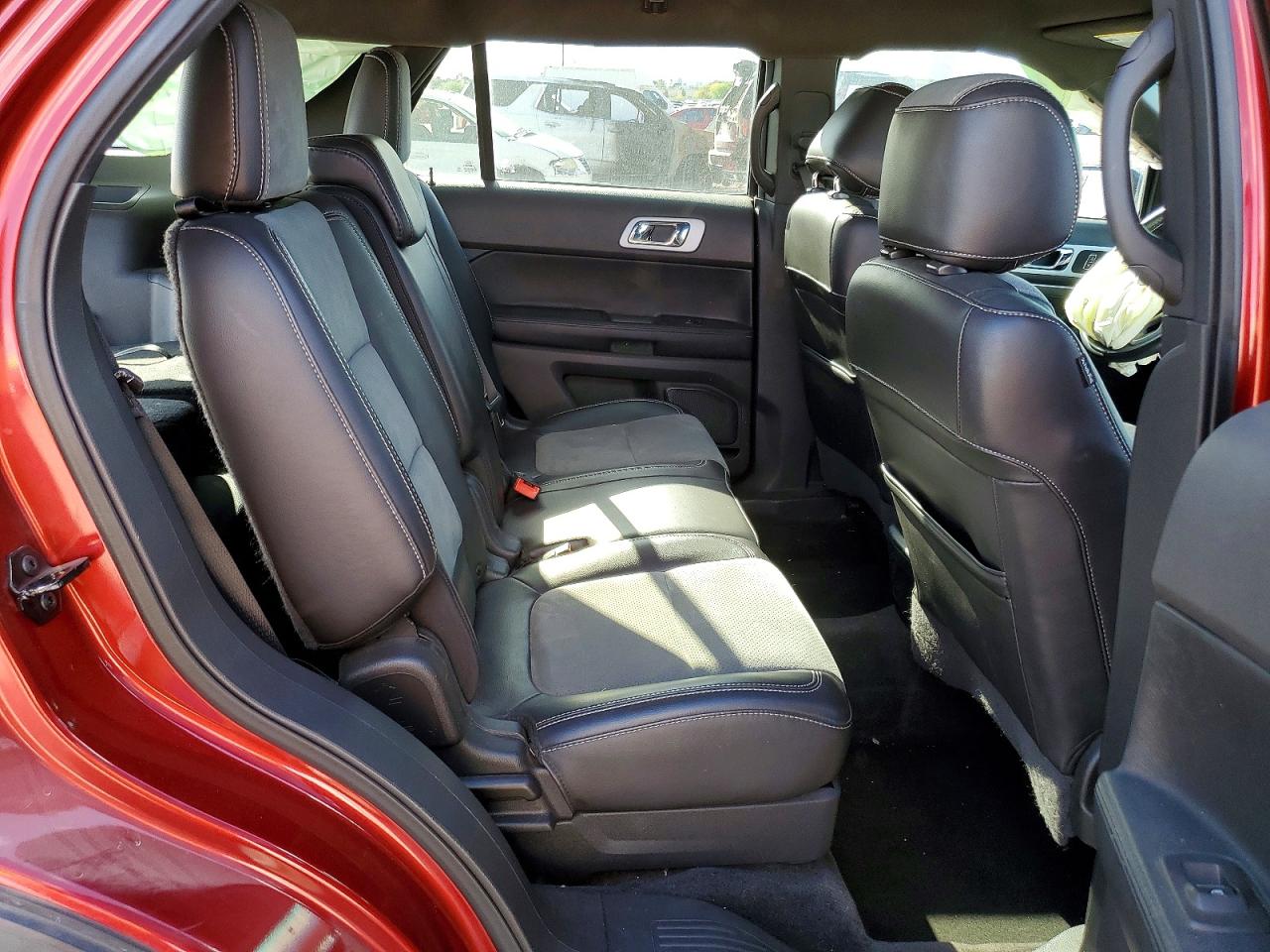 2015 Ford Explorer Xlt Red vin: 1FM5K7D8XFGC25515