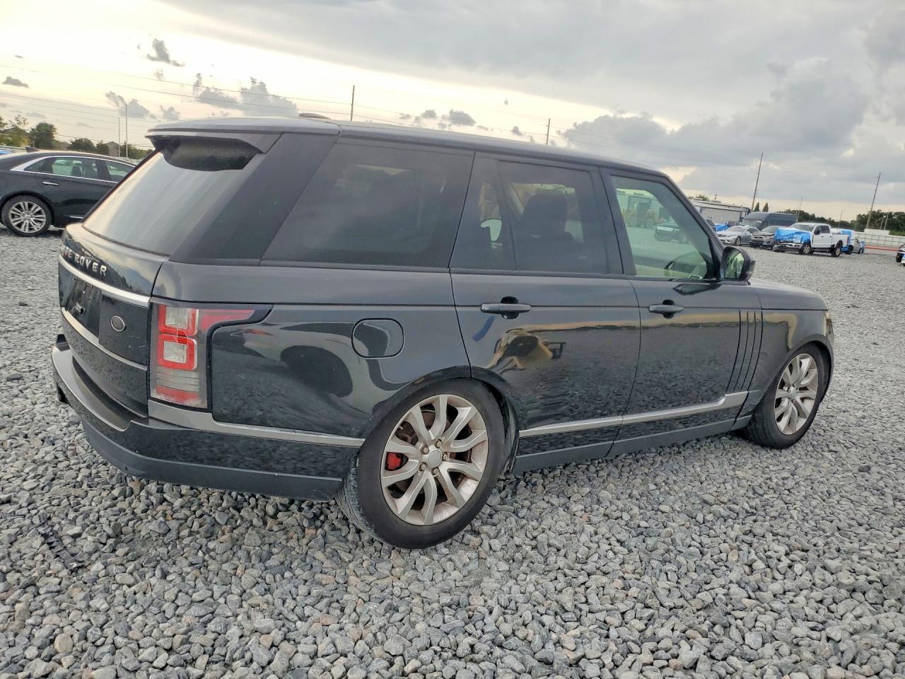 2014 Land Rover Range Rover Hse Black vin: SALGS2WF3EA176129