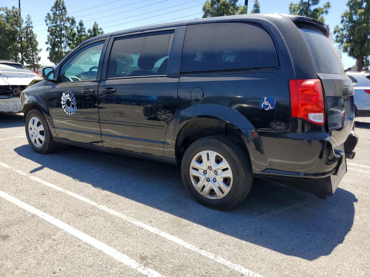 2014 Dodge Grand Caravan Se Черный vin: 2C4RDGBG0ER110400