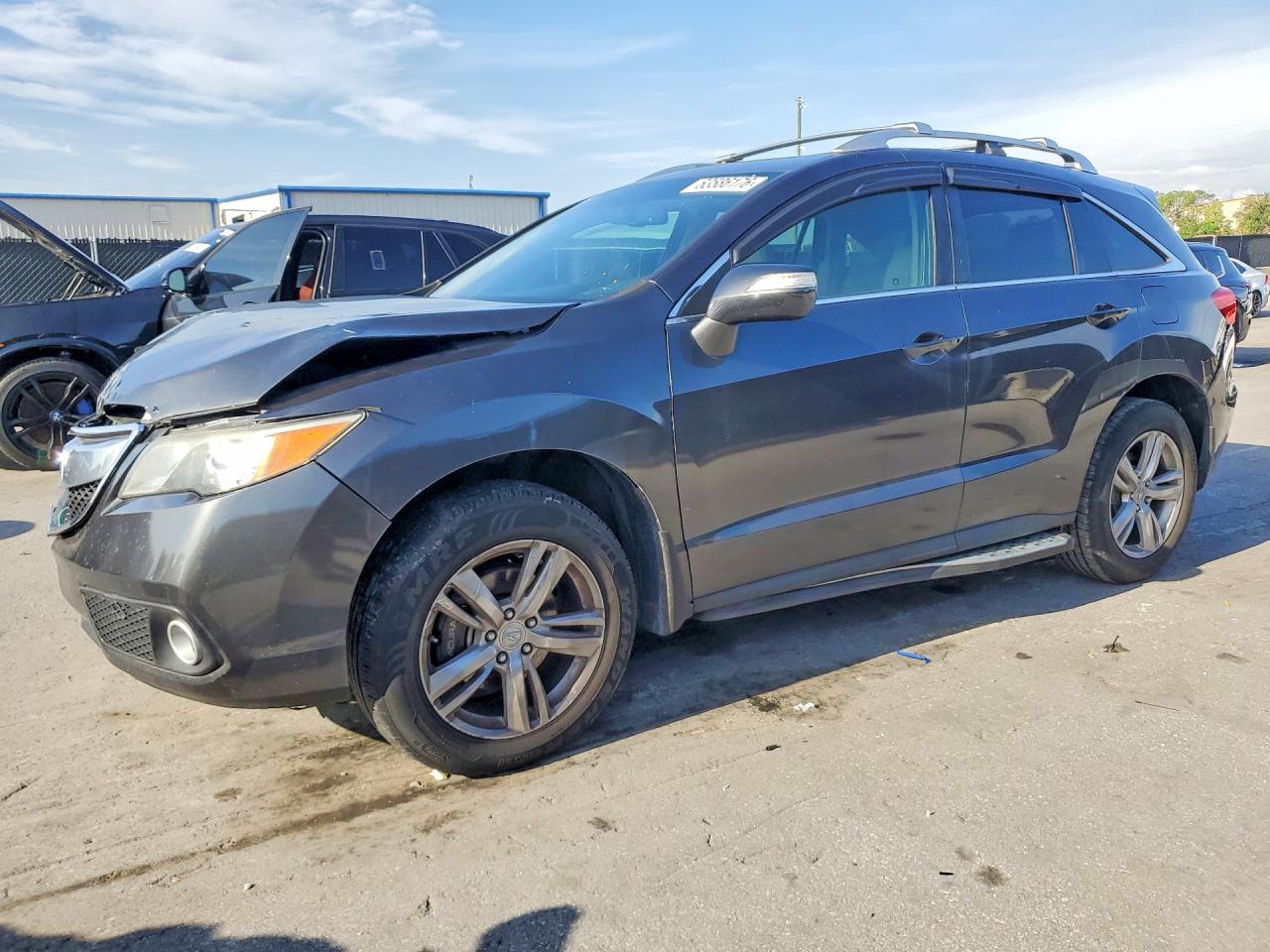 2014 Acura Rdx Gray vin: 5J8TB3H38EL001265