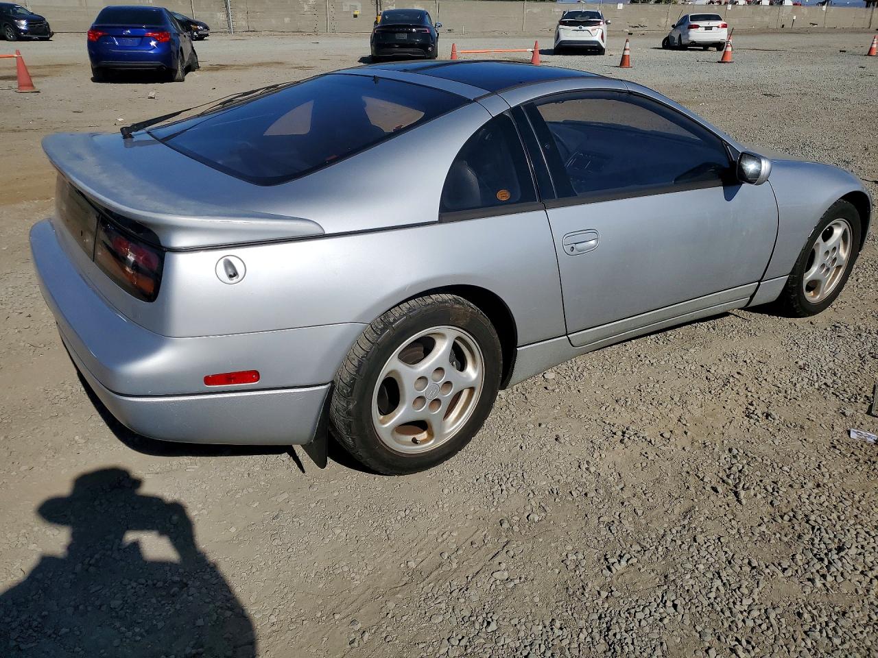 1990 Nissan 300zx Turbo Silver vin: JN1CZ24A7LX002747