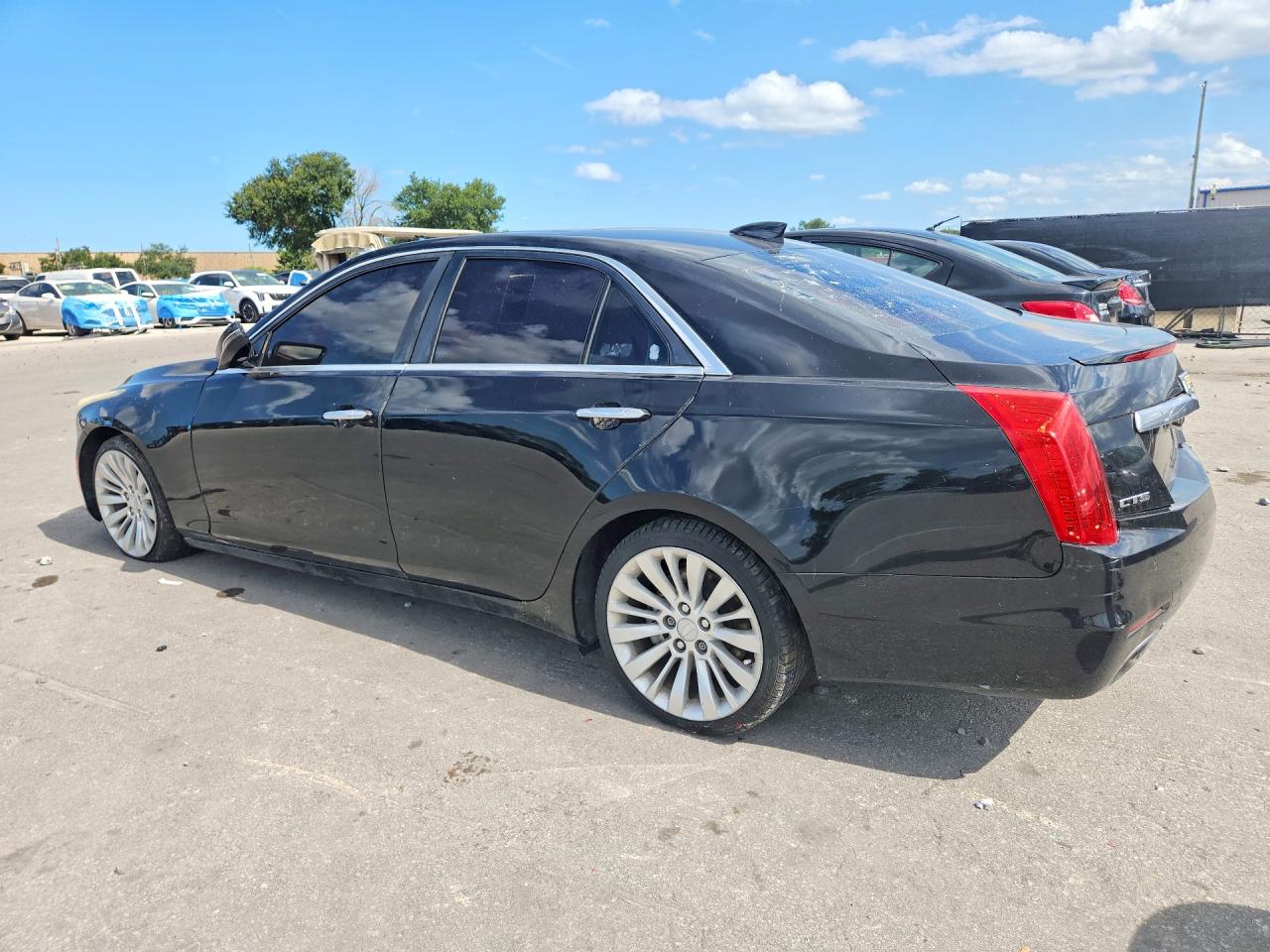 2015 Cadillac Cts Luxury Collection Black vin: 1G6AR5SX7F0115790