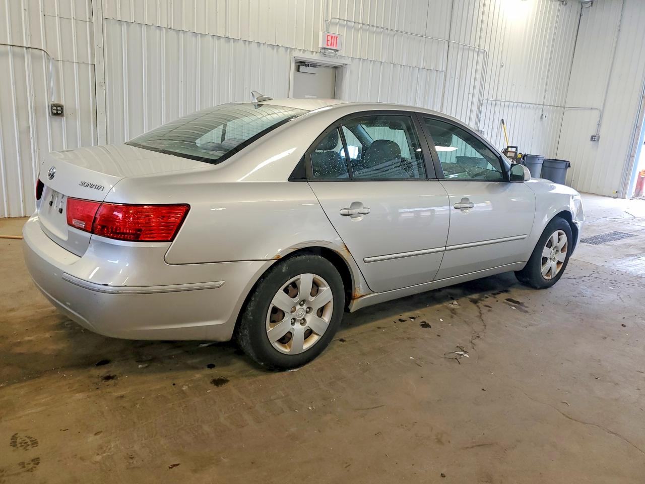 2009 Hyundai Sonata Gls Gray vin: 5NPET46CX9H527629