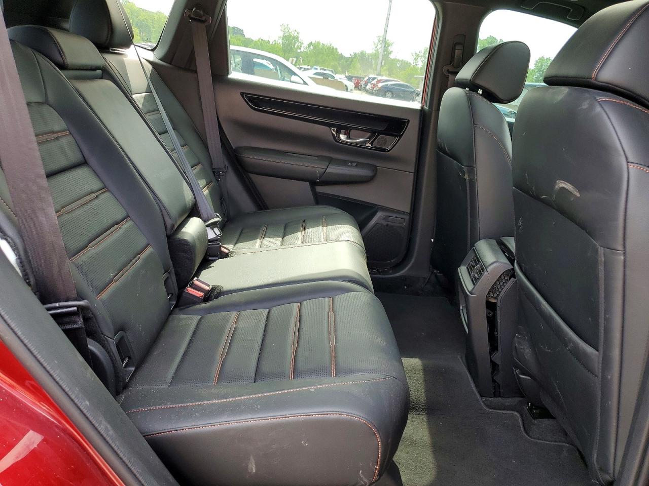 2023 Honda Cr-v Sport Touring Red vin: 5J6RS6H91PL009963