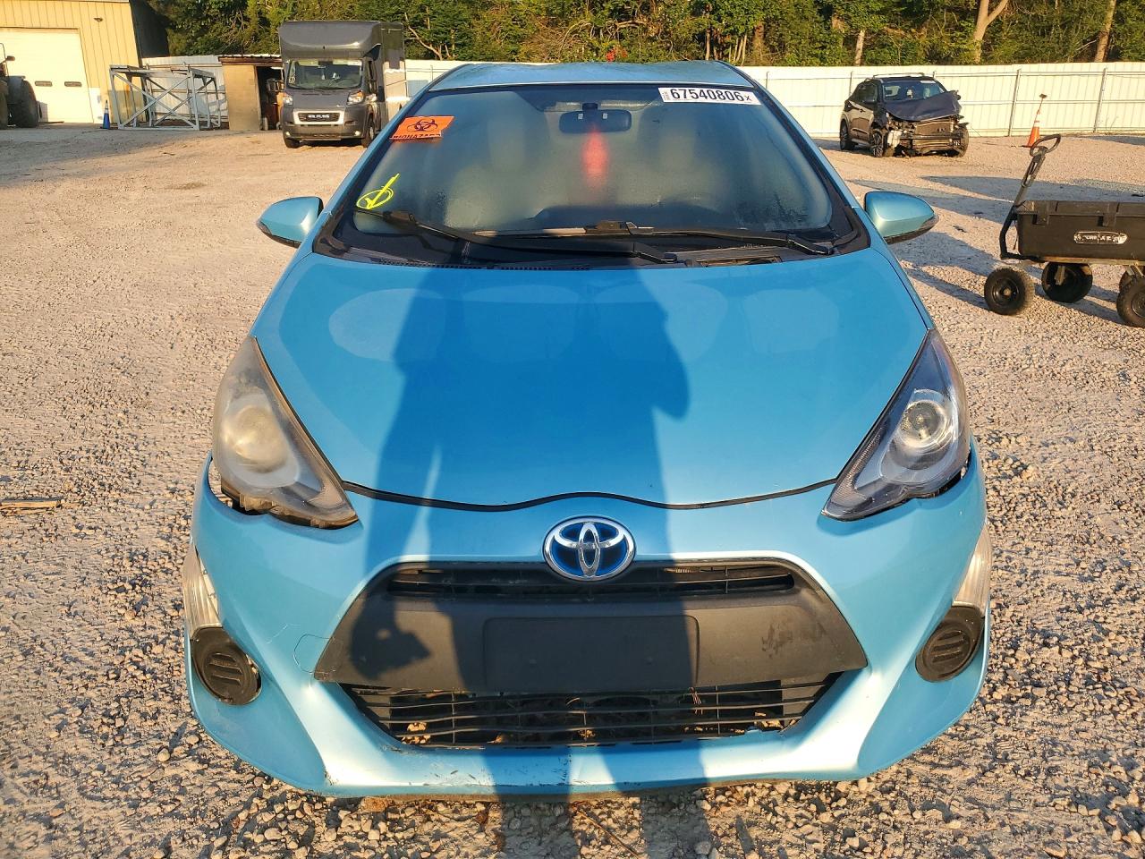 2015 Toyota Prius C One Blue vin: JTDKDTB34F1091847