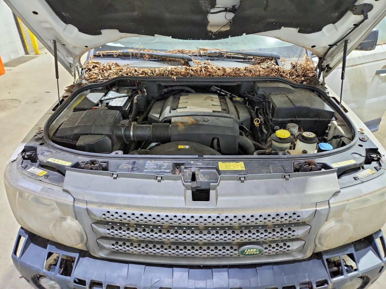 2006 Land Rover Range Rover Sport Hse White vin: SALSF25496A918923