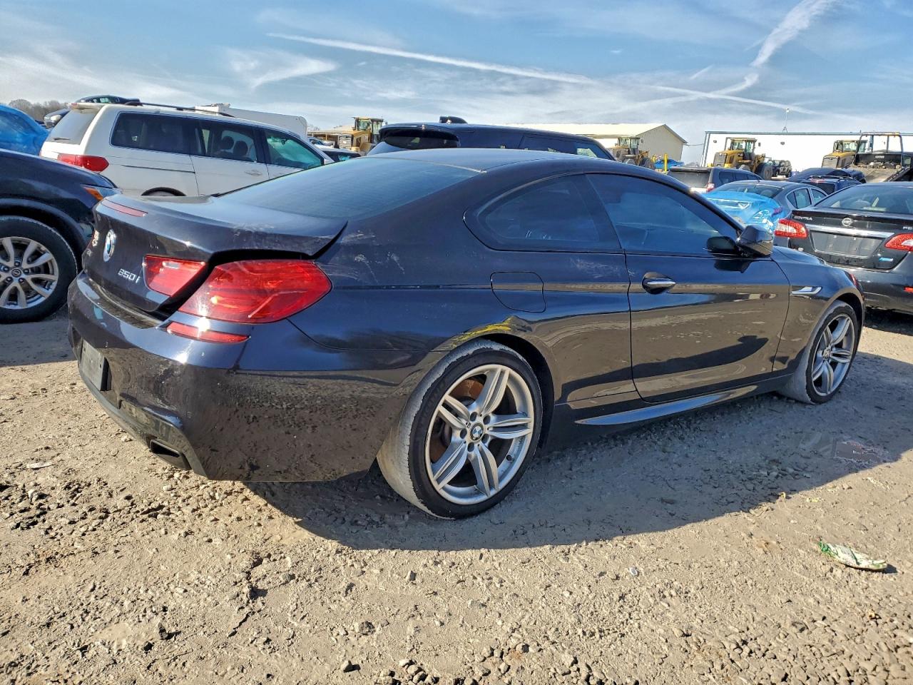 2013 Bmw 650 Xi Black vin: WBAYM1C5XDDZ02655